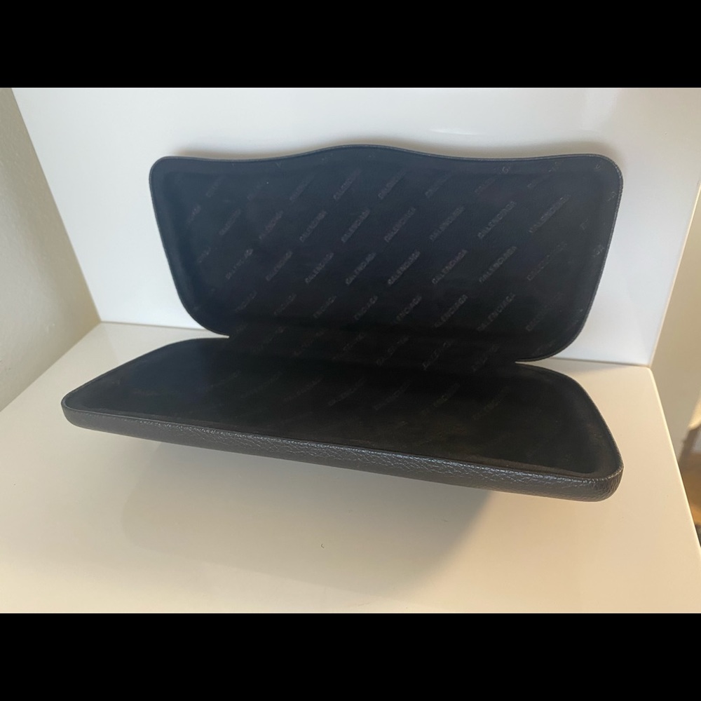 Balenciaga Mens Eyewear Rectangular Frame Sunglasses - Picture 8 of 9